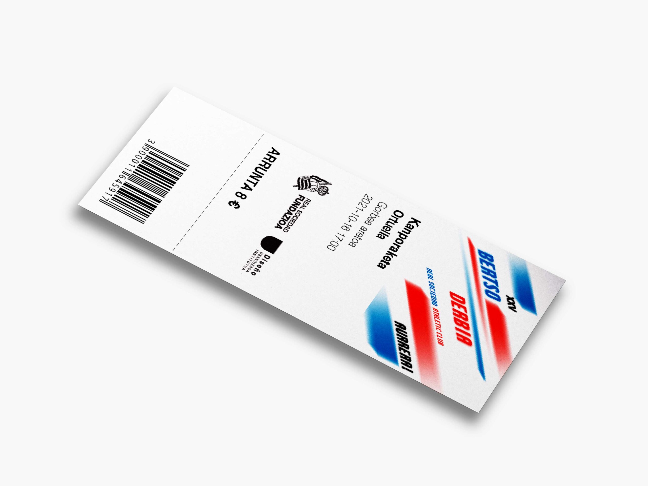 Mockup de entrada para Bertso Derbia